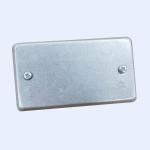 Knockouts Cover Metal Adaptable Box Galvanised Steel 1.2MM Thickness PVC Coated