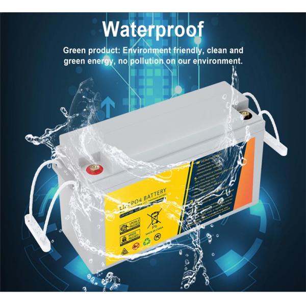 12Ah Lifepo4 SLA Replacement 12.8V Rechargeable Lithium Battery Pack For Golf Trolley