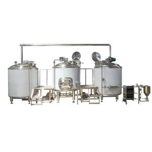 Wholesale 2 Vessels 3 Vessels Beer Mashing System Automatic Control for Easy Craft Beer Brewing from china suppliers