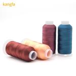 120g 5000y 2ply Kangfa 120d/2 Rayon Thread for Computerized Embroidery 2ply Yarn