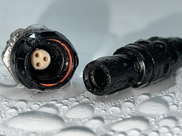 IP50 Waterproof Medical Device Electrical Connectors Autoclavable Plastic Push