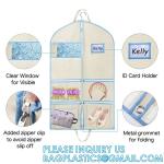 Custom Garment Bags For Children Folding Waterproof Carry On Garment Storage Bag