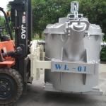 Corrosion Resistant Smooth Molten Aluminum Transfer Ladle For Casting