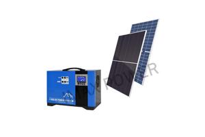 Wholesale 500W Portable Solar Storage System Generator With Solar Panel 240W from china suppliers