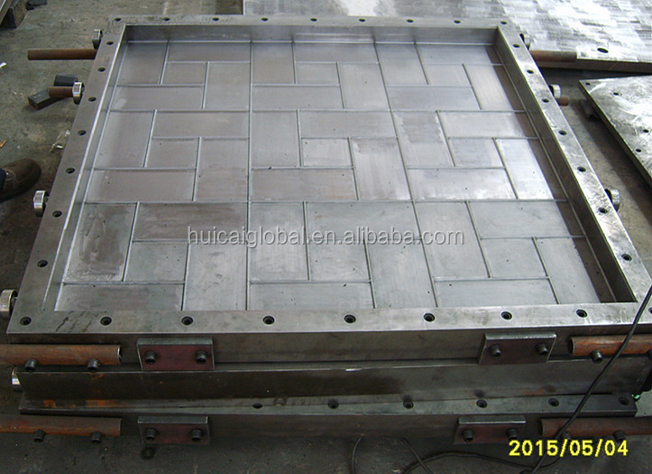 Plate Vulcanizing Press for Rubber Flooring Tiles Manufacturing Process XLB-1100*1100