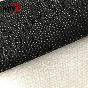 Wholesale Polyester Double Dot Woven Knitted Fusible Interlining PA Coating from china suppliers