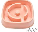Square Plastic Food Feeding Bowi-Interactive Bloat Stop Dog Bowls,Durable