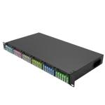 Fiber Optic Equipment Patch Panel Cassette Module MPO Rack 1u 144 Core Upc/APC