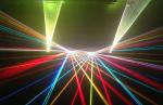 3W RGB 3D ILDA Laser Show Light 12CH DMX512 Animation DJ Bar Stage Laser System