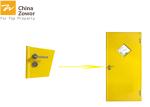 Yellow Color 1 Hour Fire Rated Door/Commercial Steel Insulated Fire Door With