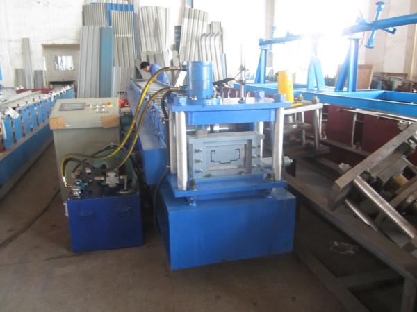220mm Width Profile Door Frame Roll Forming Machine , Cold Roll Forming