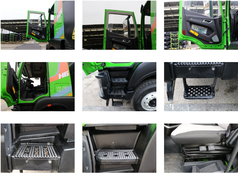 2023 SAIC Hongyan H6 Electric Tipper Truck EV Mining Transportation Heavy Truck Rear Camera 360° Drive type 8X4 Chinese