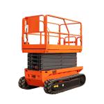 8m 10m 12m Track Electric Lift Hydraulic Mobile Scissor Lift Platform For