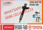 Common Rail Injector 095000-7680 23670-0R180 095000-6960 095000-6680 095000-6970