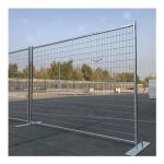 Galvanized and PVC Coated Low Carbon Steel Canada Temporary Fence Panel
