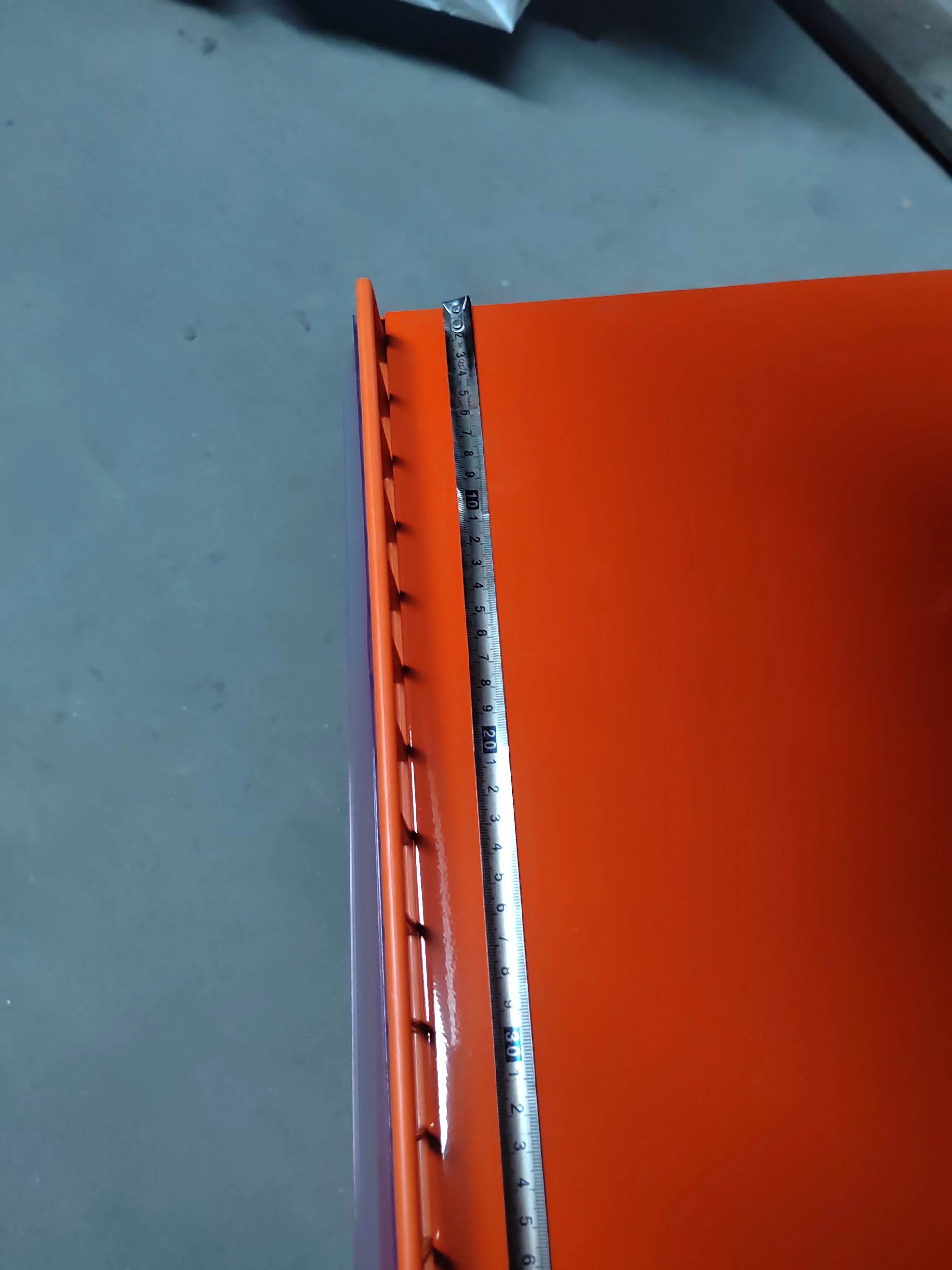 Factory custom color size metal heavy duty supermarket shelves 250cm