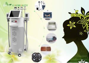Wholesale 5 Big heads Cavitation+ RF+ Vacuum cryolipolysis slimming machine from china suppliers