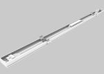 12750 Lumen RAL9016 75W LED Linear Light Retrofit