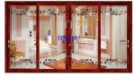 3.0mm Aluminum Profile Aluminum Sliding Patio Doors With 6mm Tempered Clear