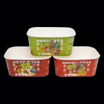 Square Paper cup suitable for Medium-sized drinks at events 20-30oz capacity