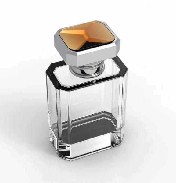 Custom Luxury Zinc Alloy Perfume Bottle Cover 3-6mm According To Customers'