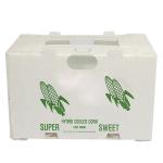 OEM Broccoli Fruit Corrugated Boxes Corrugated Plastic Delivery Box