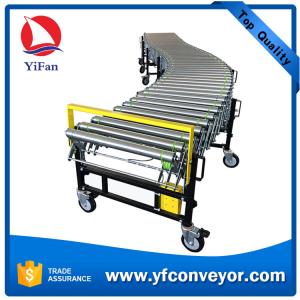 Wholesale High Quality Powered Flexible Roller Conveyor from china suppliers