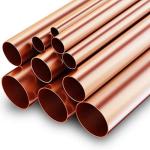 Pure Straight Copper Coil Pipe C11000 C12200 0.8mm / 1mm
