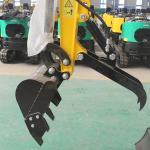 ISO9001 Mini Digger Excavator Small Hydraulic Transmission Mini Excavator