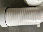Plastic Toilet Drain Pipe No Scale Welding Assembly For Cistern Fittings