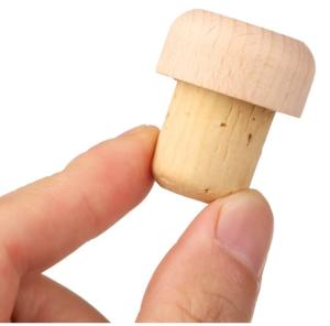 Wholesale Healthy Lead-free Glass T-shaped Corks for Wine Bottle Reusable and Eco-friendly from china suppliers