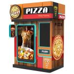 Pizza Vending Multiple Flavors Heating Enjoy Delicious Food Touch Screen Fully