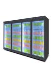 Factory Price Air Cooling Milk Drink Display Chiller For Retail Store