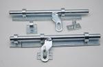 Galvanized heavy duty Door bolts DL607, lock for door Size: 10"X5/8"x5mm,