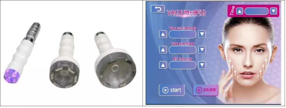 Body Shaping Vacuum Cavitation Machine 6 Handles 635nm 6D RF Laser Slimming Device