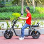 EcoRider Fat Tire 2 Wheel Electric Bicycle , On Off Road Eletric Scooter With