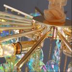 Creative Colorful Crystal Chandelier For Living Dining Room Led Home k9 crystal