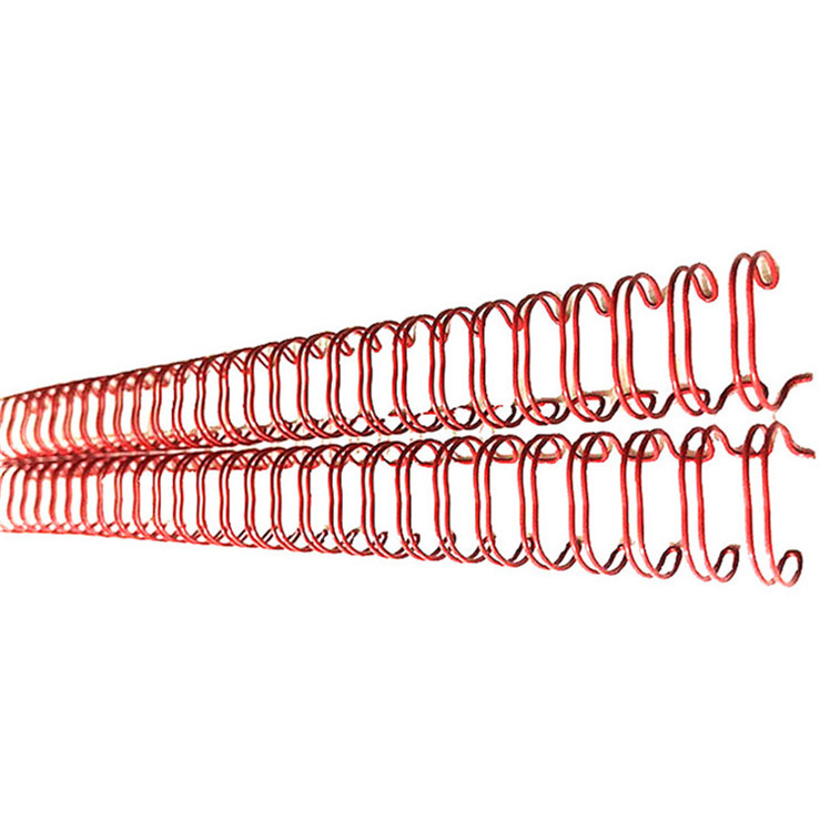 Spiral O Double Loop Binding Wire Thickness 0.7mm-1.5mm For Book Binding
