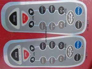 Wholesale Flexible Backlit Membrane Switch Remote Controller Push Button Touch Panels from china suppliers