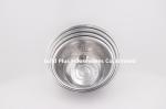 24cm Cookware Set Stainless Steel Round Wash Basin With Embossed Lid