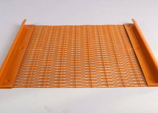 Powder Coating Vibrating Screen Mesh Self Cleaning Metal High Strength Anti