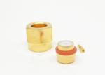 ROHS SMA Male Brass Mini SMA 50 Ohm RF Connector For 2# Simi Rigid / Flexible