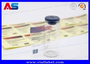 Wholesale Economic Transparent 10ml Bottle Label Clear 10ml Vial Labels Custom Design Printing from china suppliers
