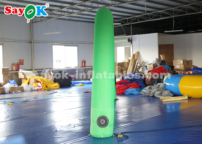 Inflatable Race Arch Outdoor / Indoor Inflatable Entrance Arch With Logo Print Green Color