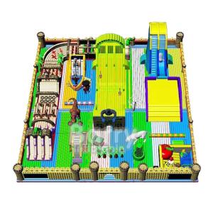 Wholesale ODM Commercial Bouncy Castle PVC Inflatable Park Bounce Outdoor Playground Sport Game from china suppliers