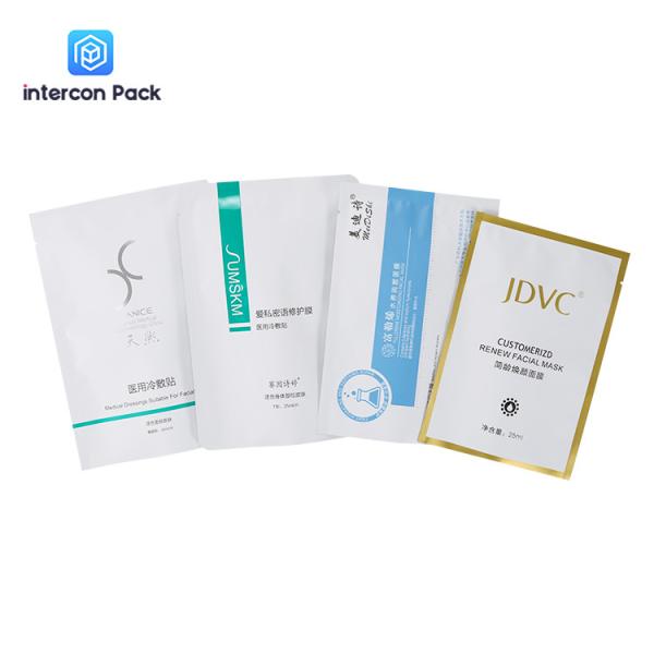 Environmentally Friendly Facial Mask Bags Polyester Film Pasteurization
