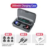 Waterproof TWS Wireless Bluetooth Earphones Noise Cancelling Earbuds With Mic