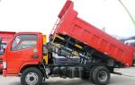 Dongfeng Light Duty Dump Truck 140hp EQ3110TL With Right Hand Drive / Left Hand