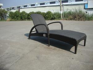 Wholesale hotel garden sun lounger rattan chaise lounge from china suppliers