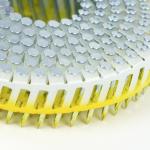Plastic Sheet Hardened Steel Nails Electro Galvanized 15 Degree 2.5 x 32mm FAP